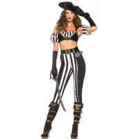 Black Beauty Pirate Costume for Women