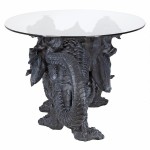 Shire Dragon Glass Topped Coffee Table